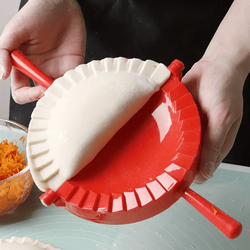 Kitchen Gadgets Dumpling Maker - 3-Pack Household Dumpling Mold Set, Plastic