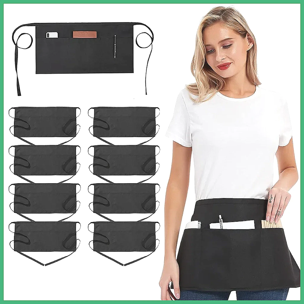 Kitchen Gadgets Trending - Fashion Chef Short Small Waist Apron,
