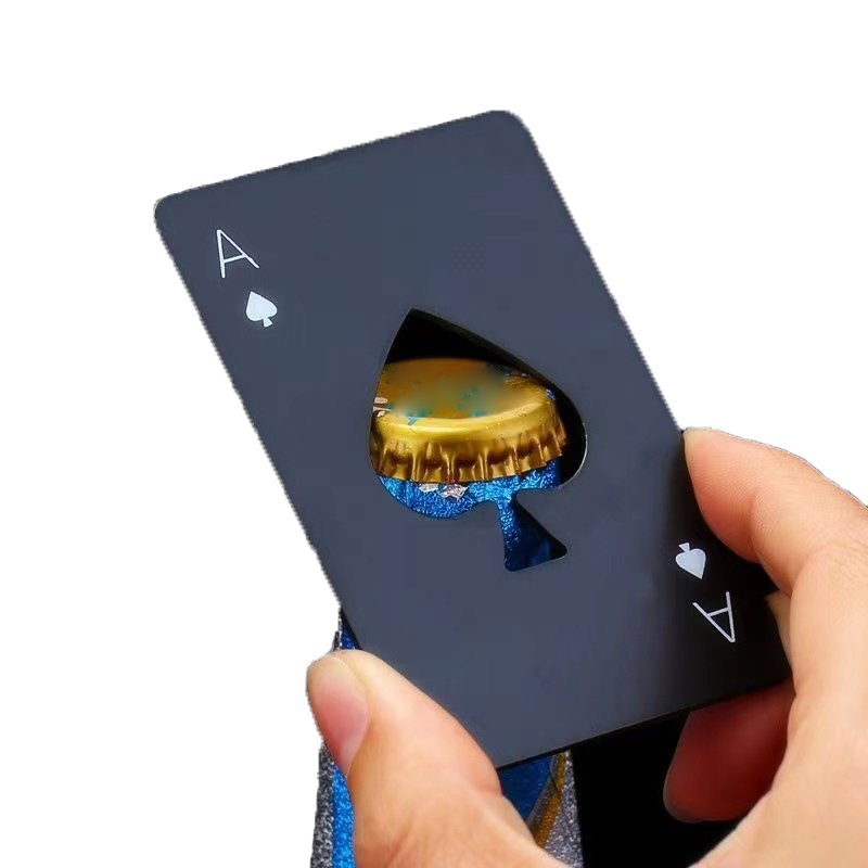 Kitchen Gadgets To Gift - Beer Bottle Opener Poker A Card