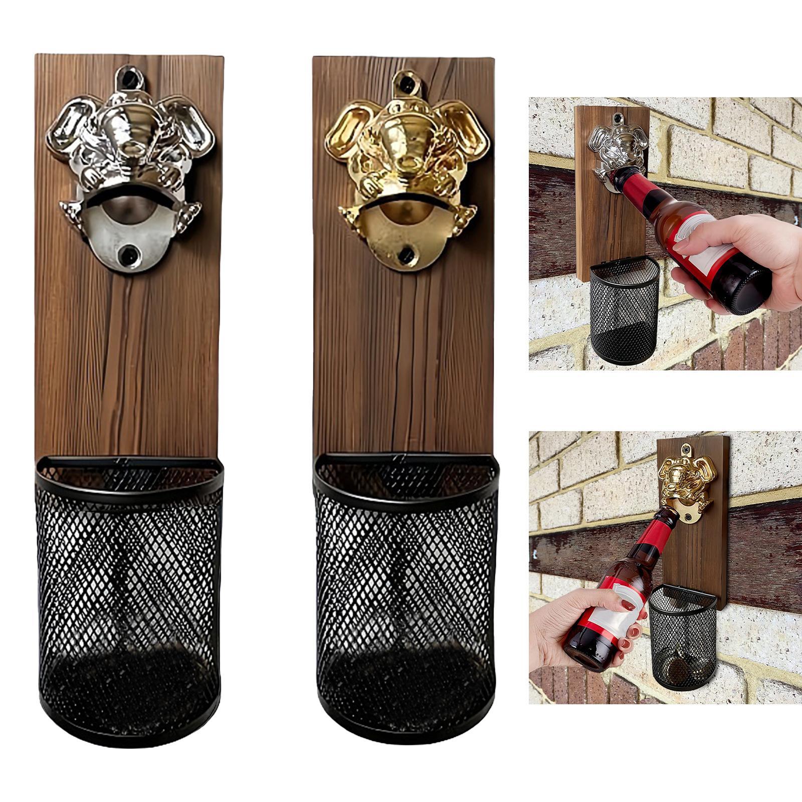 Kitchen Gadgets To Gift - Magnetic Bottle Opener with Cap Collector