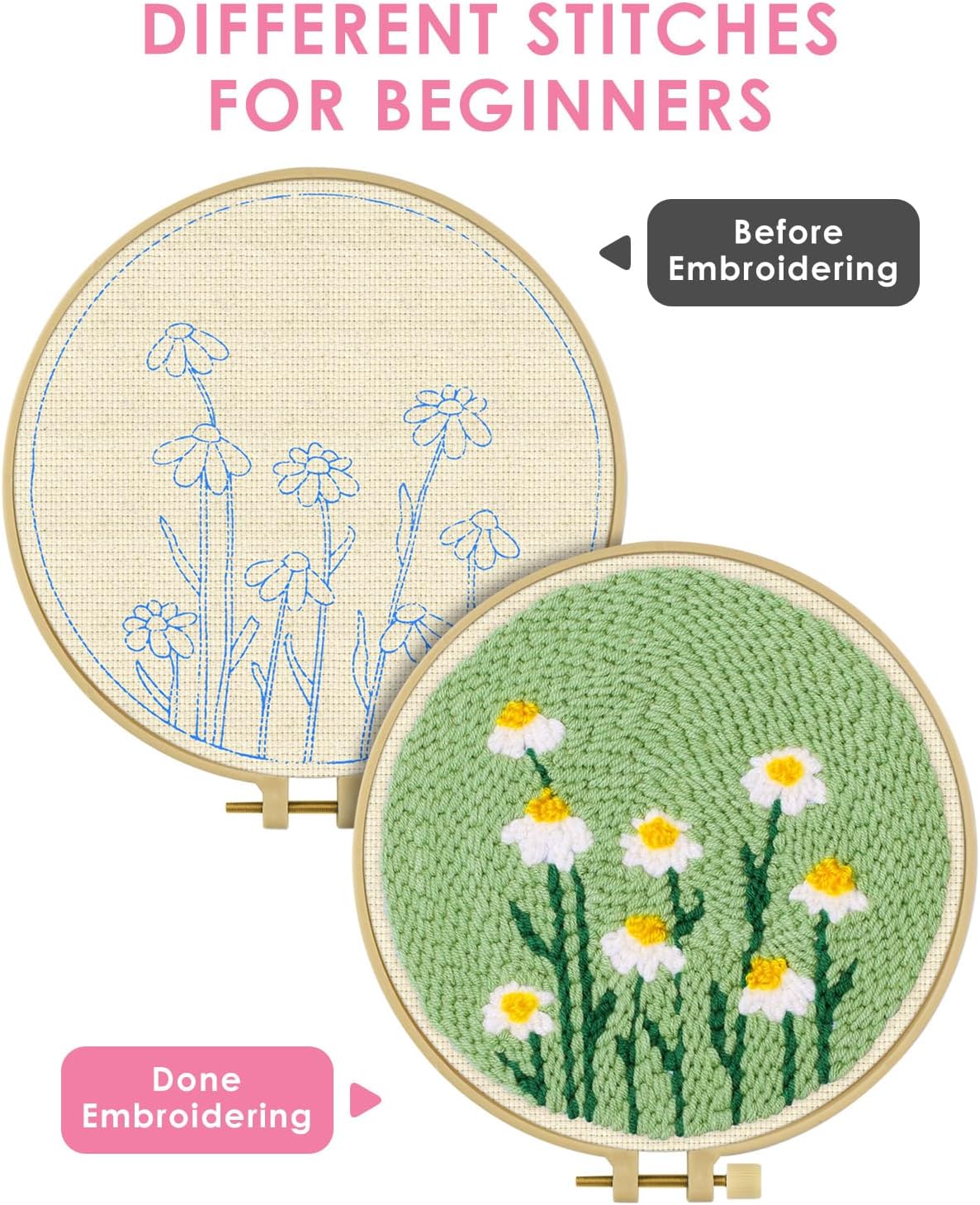 DIY Punch Needle Kits for Begi - Kitchen Gadgets Crossword 评论和价格