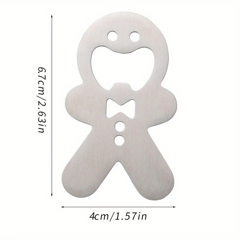Gingerbread Man Bottle Opener  - Kitchen Gadgets To Gift 评论和价格