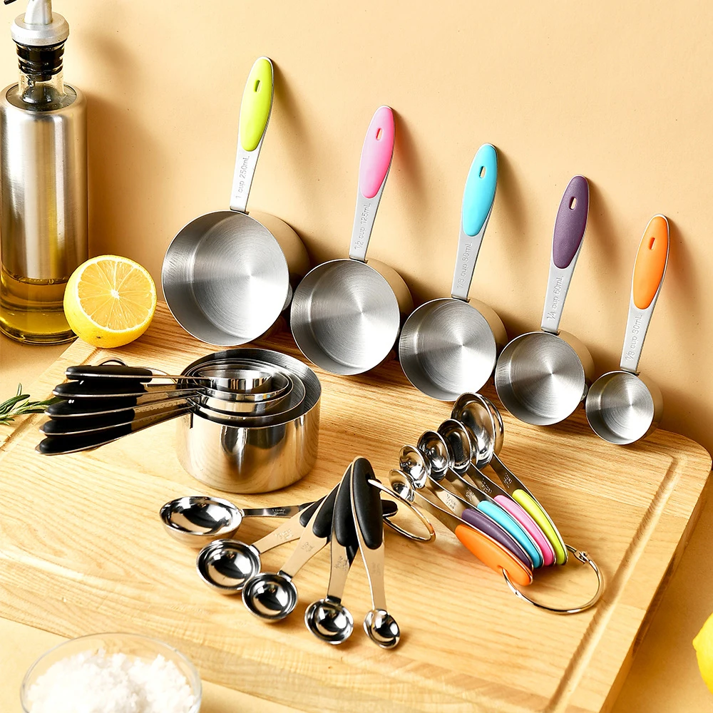 5/10Pcs Stainless Steel Measur - Kitchen Gadgets You Need 评论和价格