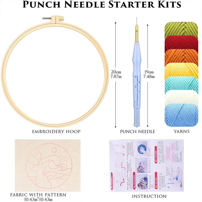 Funny Punch Needle Starter Kit - Kitchen Gadgets Crossword 评论和价格