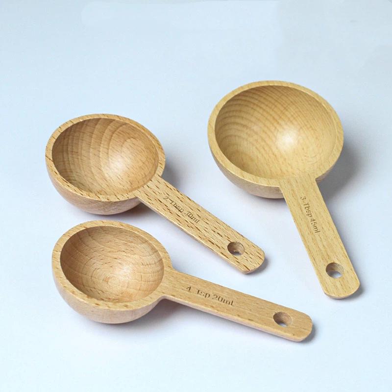 Wooden Measuring Spoon 7.5-45M - Kitchen Gadgets To Gift 评论和价格