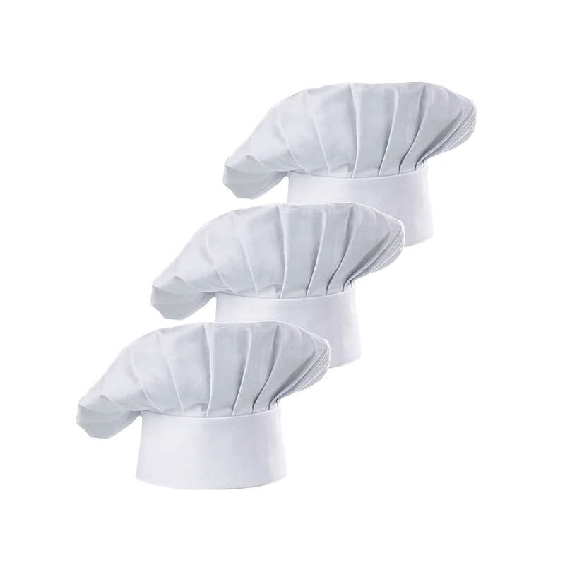 3pcs Chef Hat Adult Adjustable - Kitchen Gadgets You Need 评论和价格