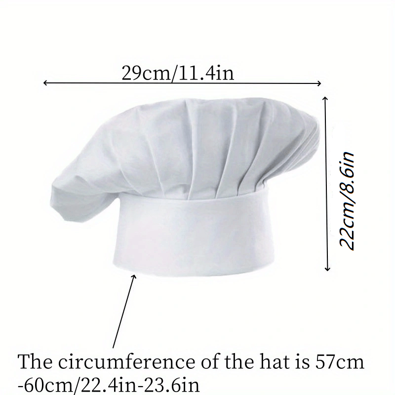 3pcs Chef Hat Adult Adjustable - Kitchen Gadgets You Need 评论和价格