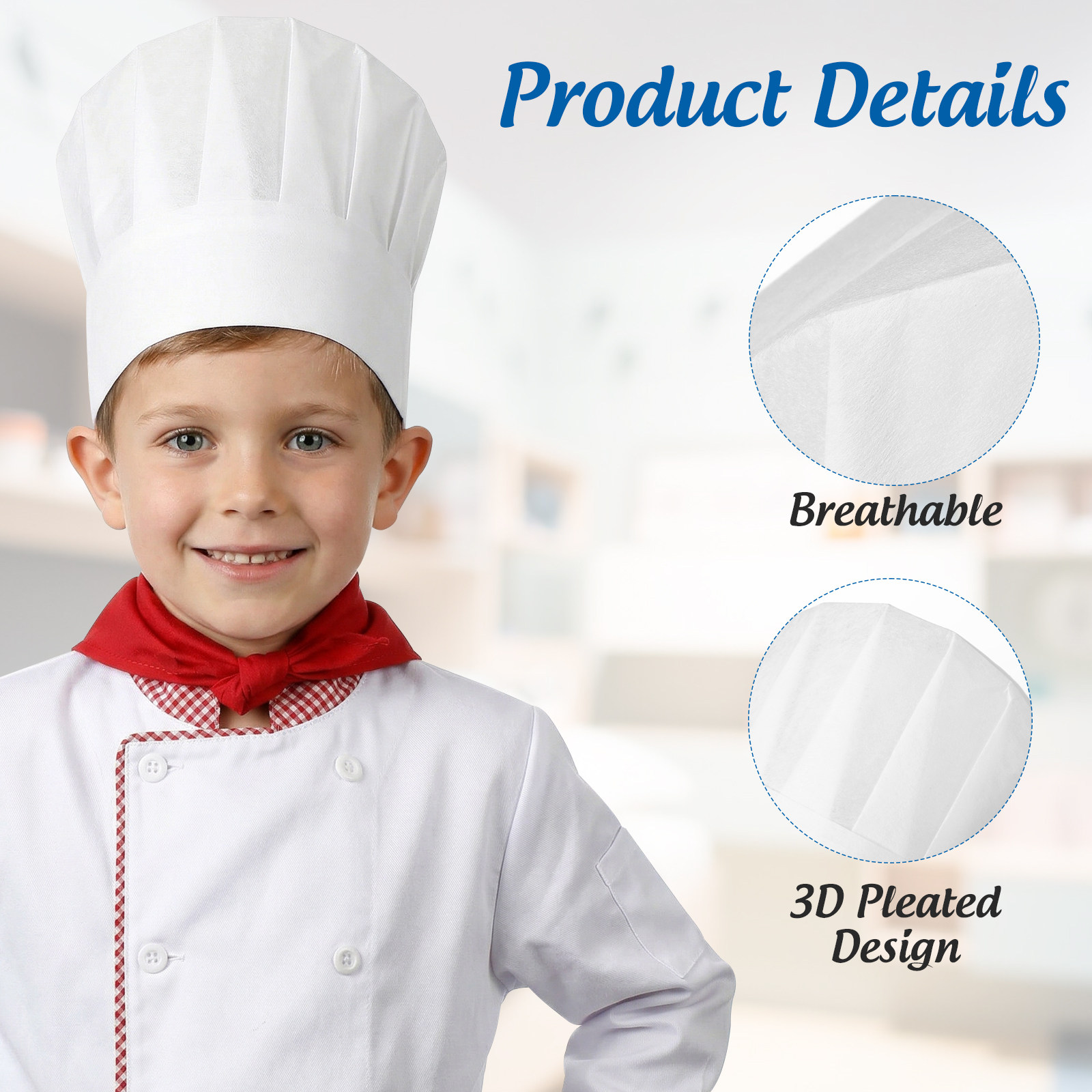 20pcs Children Disposable Chef - Kitchen Gadgets You Need 评论和价格