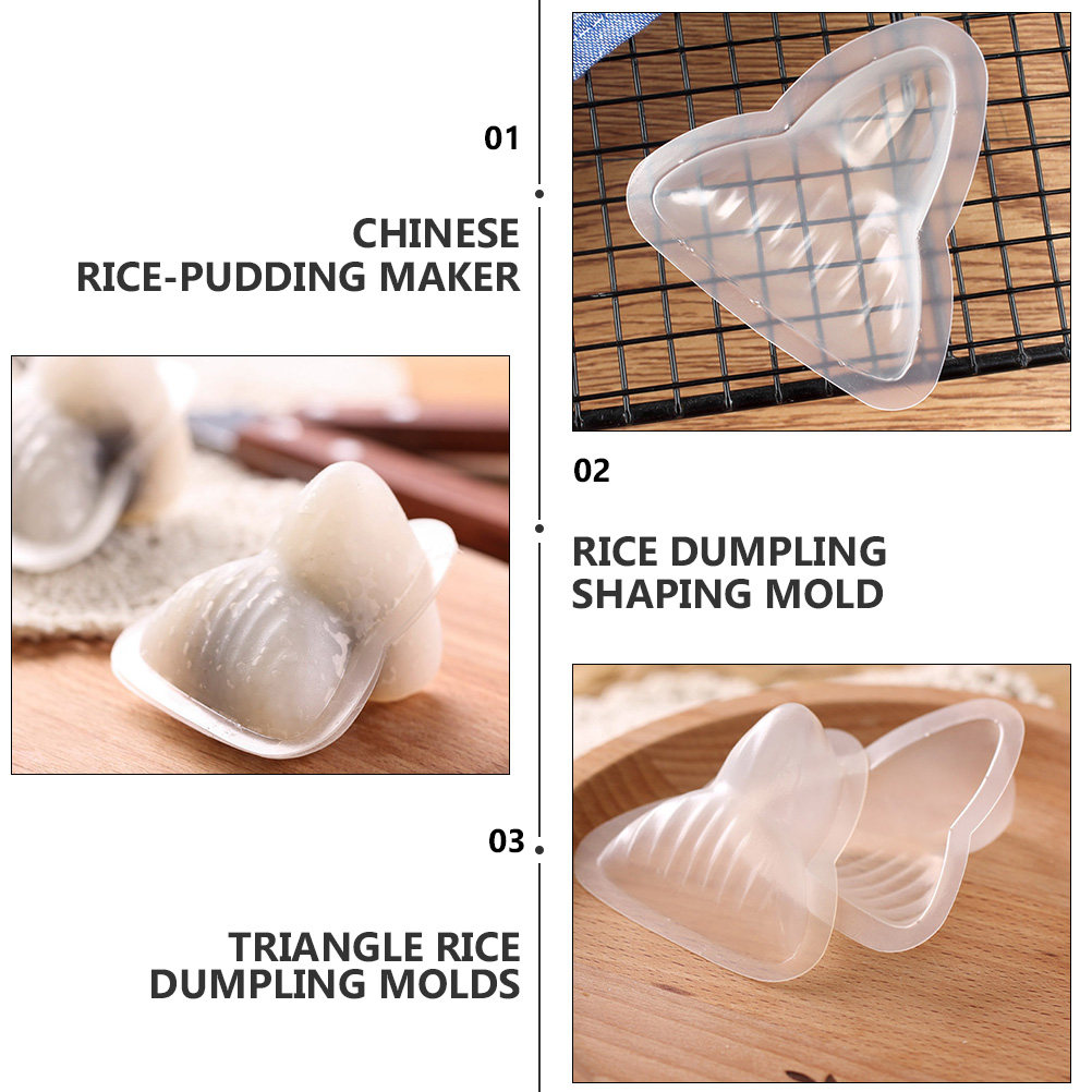 12Sets Plastic Triangular Rice - Kitchen Gadgets Dumpling Maker 评论和价格