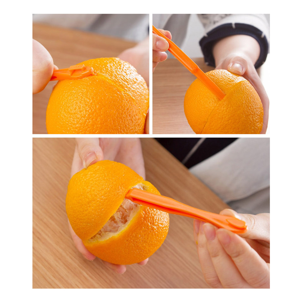 5Pcs Premium Plastic Orange Pe - Kitchen Gadgets Healthy Eating 评论和价格