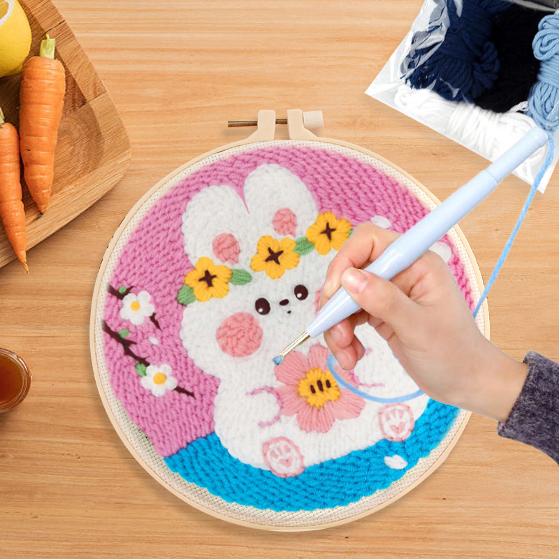 20x20cm Punch Needle Embroider - Kitchen Gadgets Crossword 评论和价格