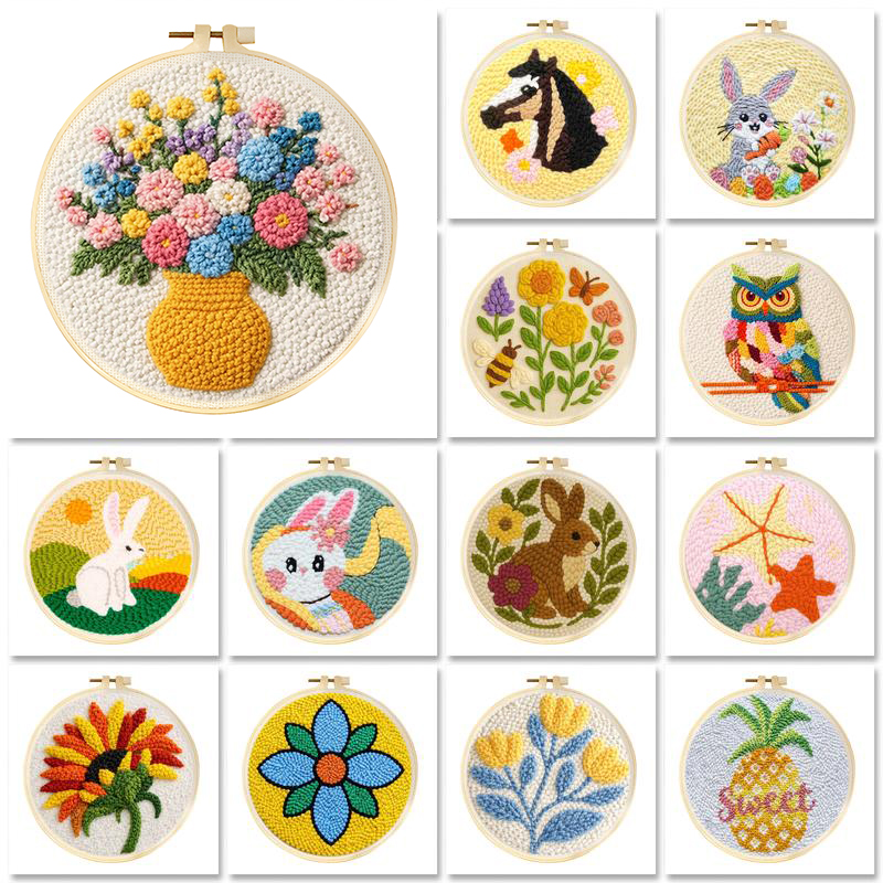 DIY Punch Needle Kits Cute Ani - Kitchen Gadgets Crossword 评论和价格