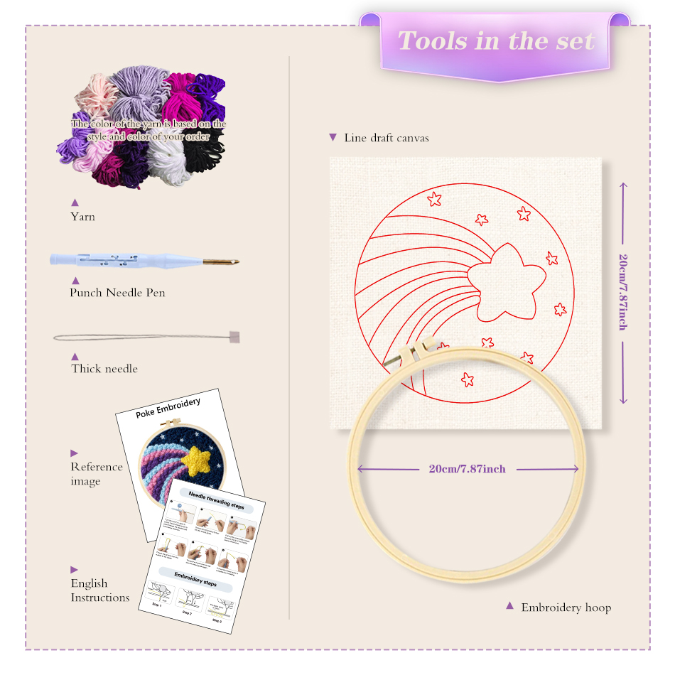 Punch Needle Embroidery Kits F - Kitchen Gadgets Crossword 评论和价格