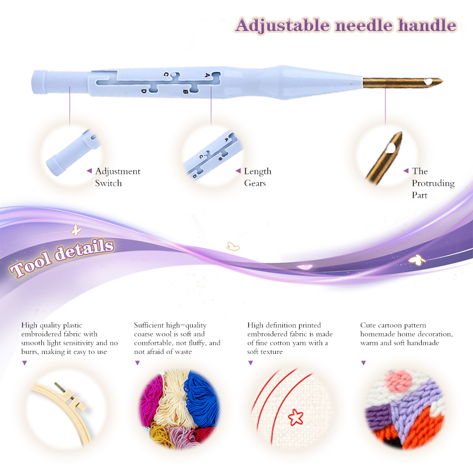 Punch Needle Embroidery Kits F - Kitchen Gadgets Crossword 评论和价格
