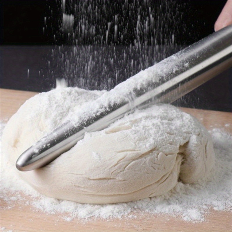 1Pc Stainless Steel Rolling Pi - Kitchen Gadgets Dumpling Maker 评论和价格