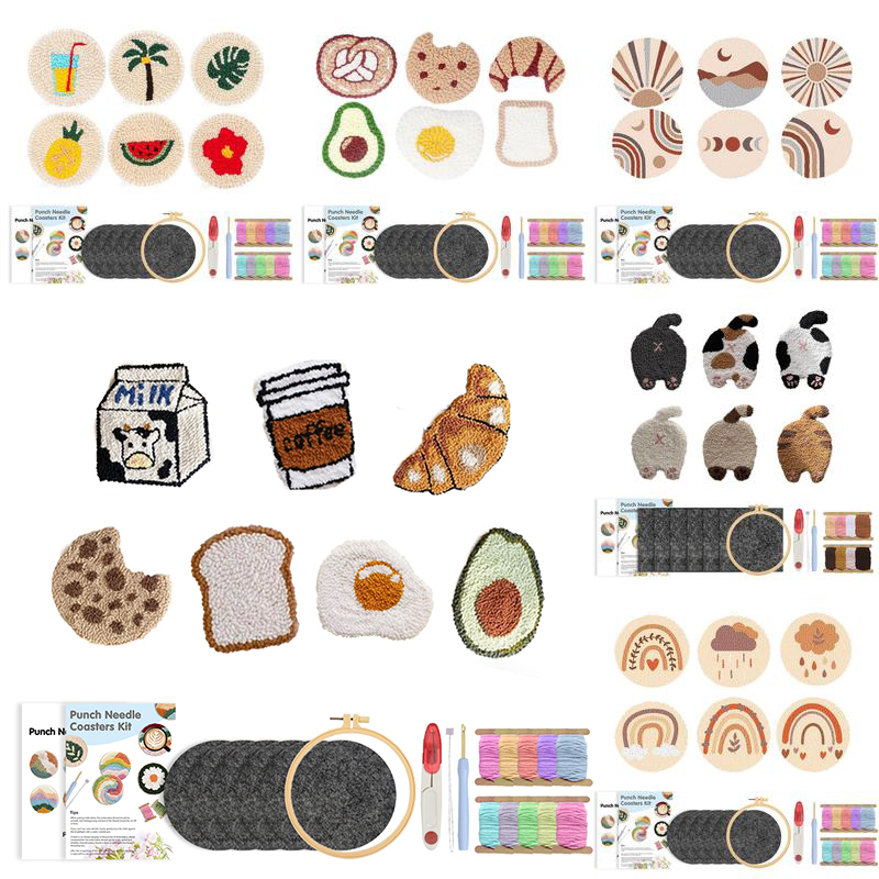 GATYZTORY Punch Needle Coaster - Kitchen Gadgets Crossword 评论和价格