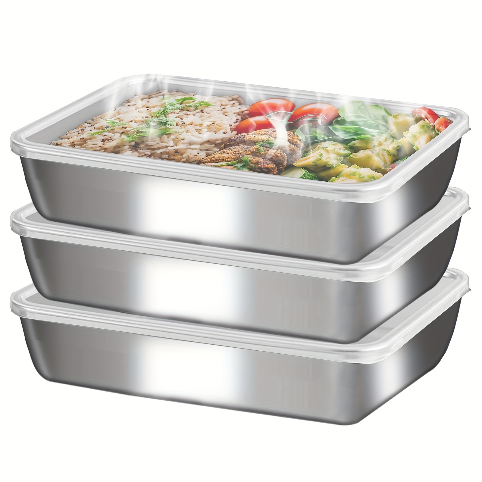 3pcs Stainless Steel Food Cont - Kitchen Gadgets Aliexpress 评论和价格