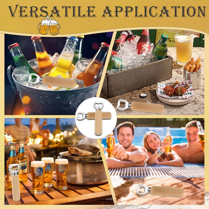 Stainless Steel Wooden Bottle  - Kitchen Gadgets To Gift 评论和价格