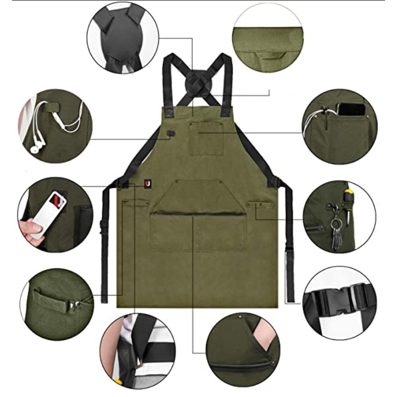Men's Denim Barista Apron Susp - Kitchen Gadgets Trending 评论和价格