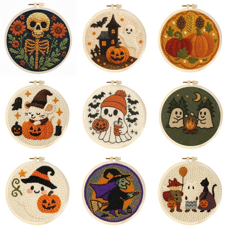 Punch Needle Kit Ghost Pumpkin - Kitchen Gadgets Crossword 评论和价格